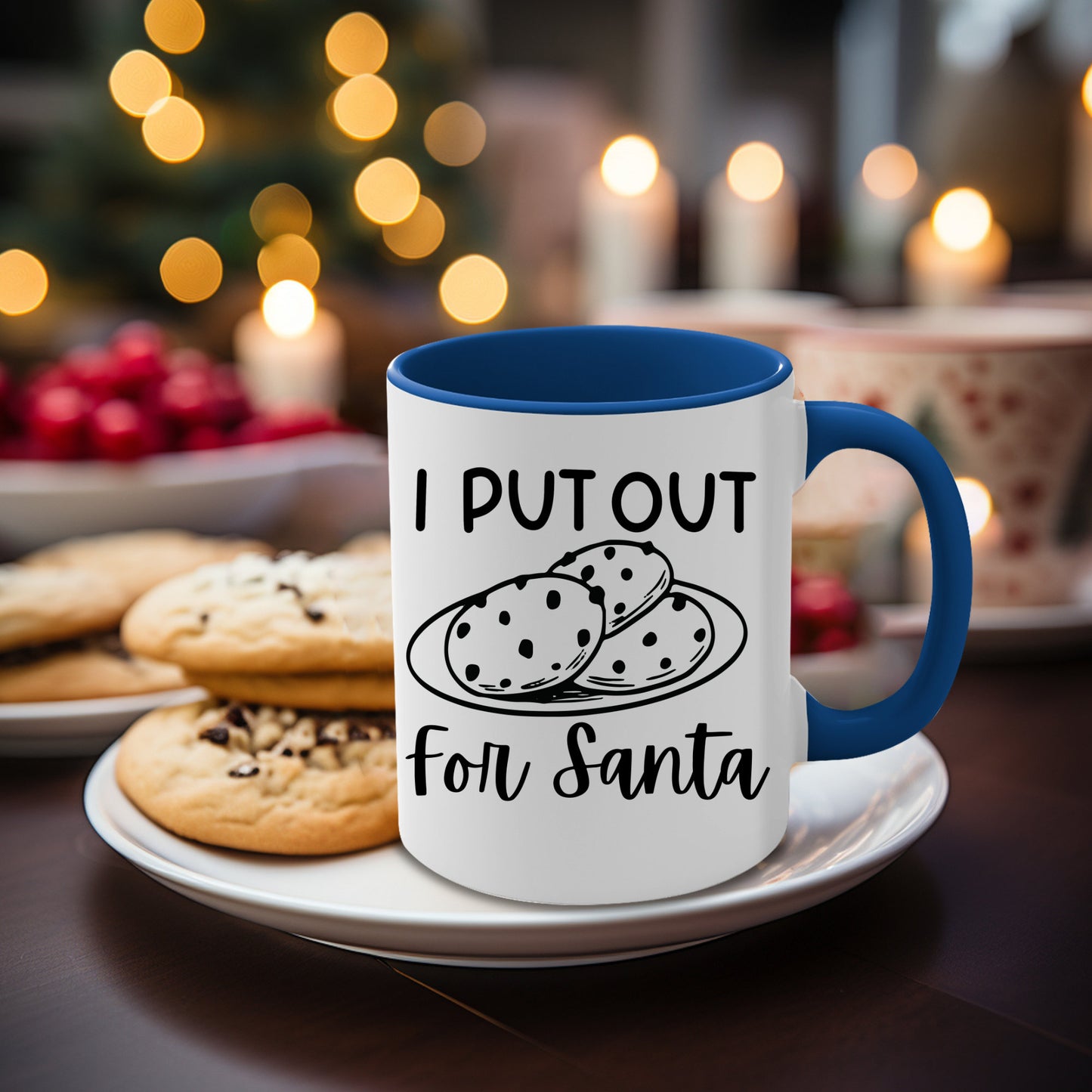 Put Out for Santa, Funny Mug, Funny Coffee Mug, Milk for Santa, Coffee Lover Gift, Funny Christmas Mug, Adult Humor Coffee Mug, Pink Ceramic